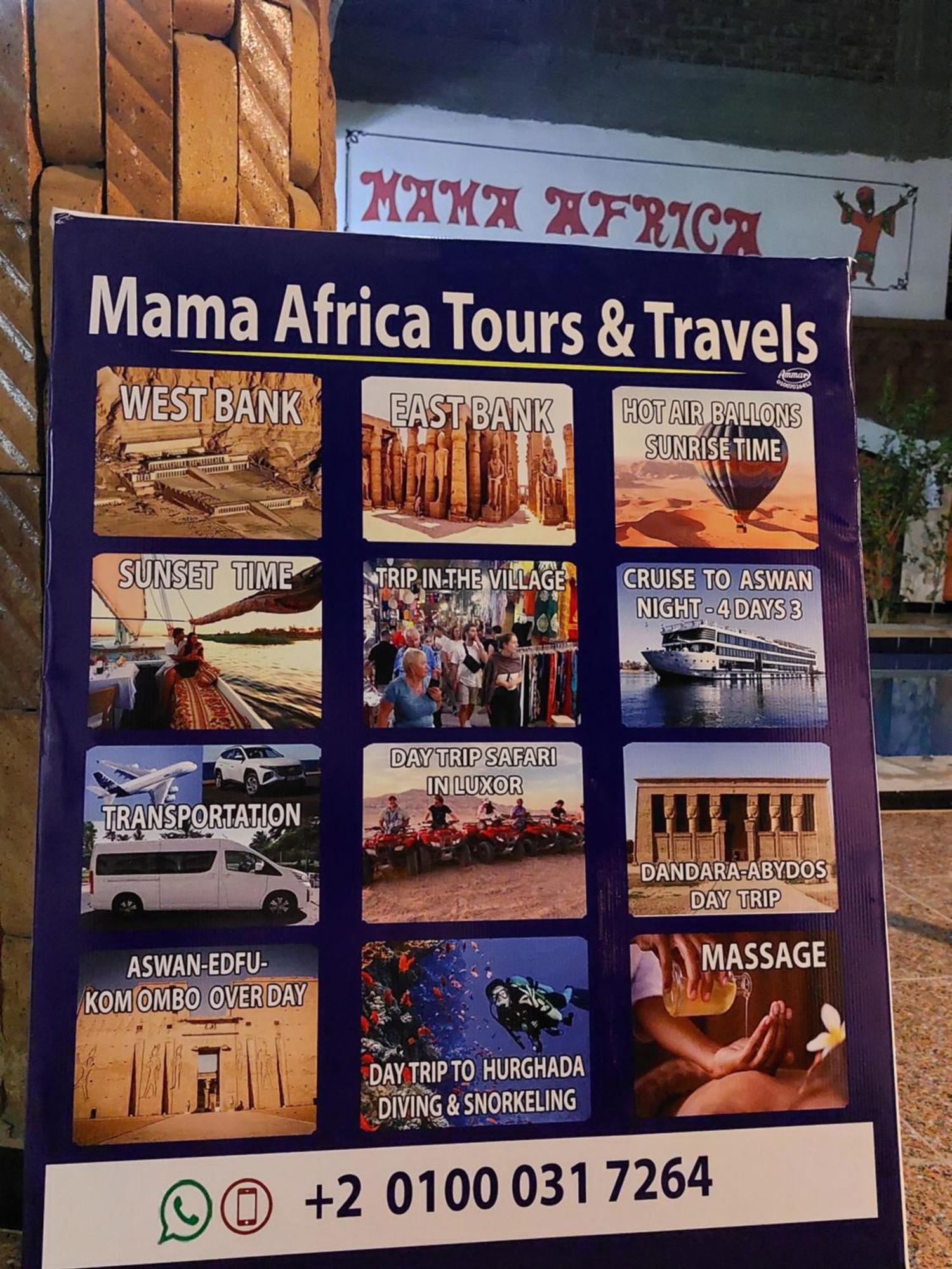 Mama Africa Apts & Studios Luxor Buitenkant foto